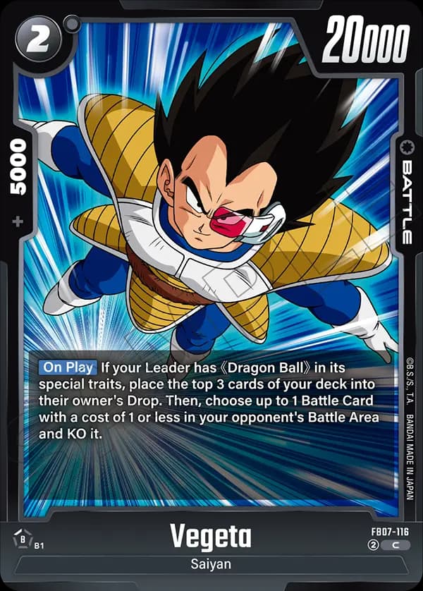 Vegeta — C, FB07
