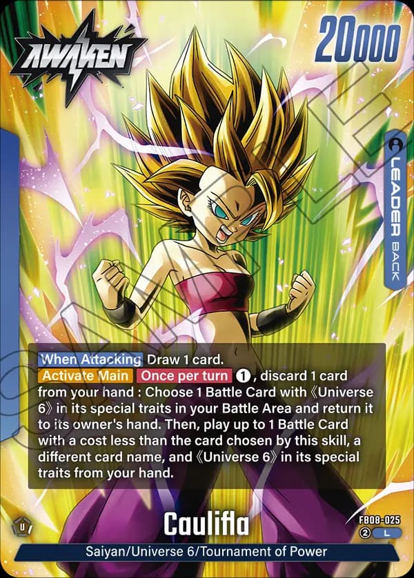 Caulifla — L, FB08 — Back