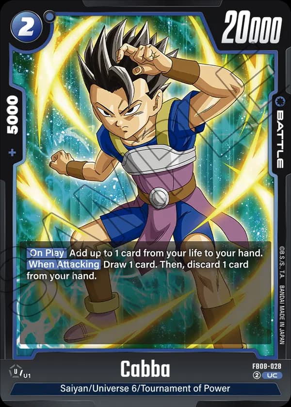 Cabba — UC, FB08