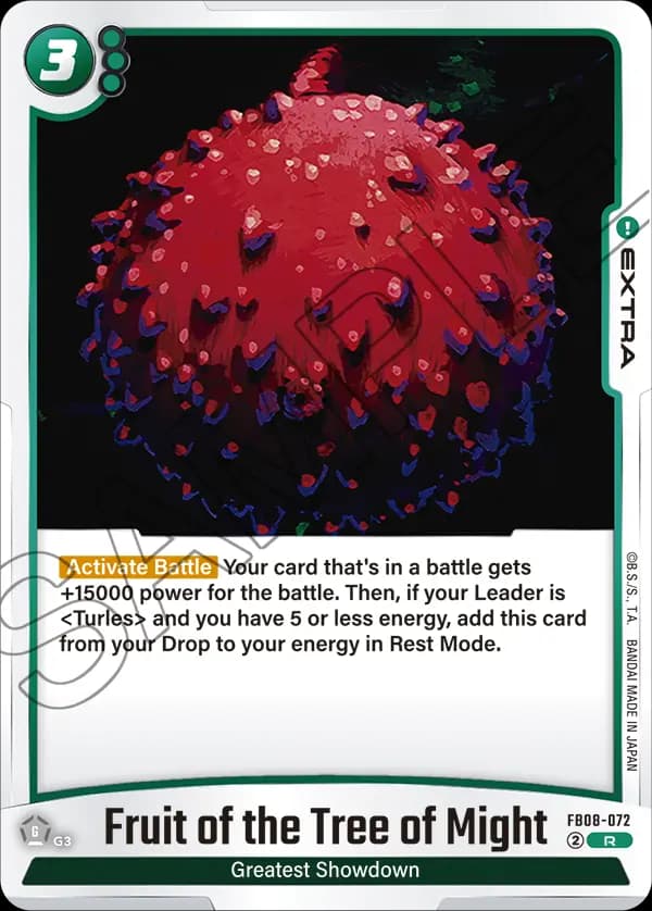 Fruit Of The Tree Of Might — R, FB08