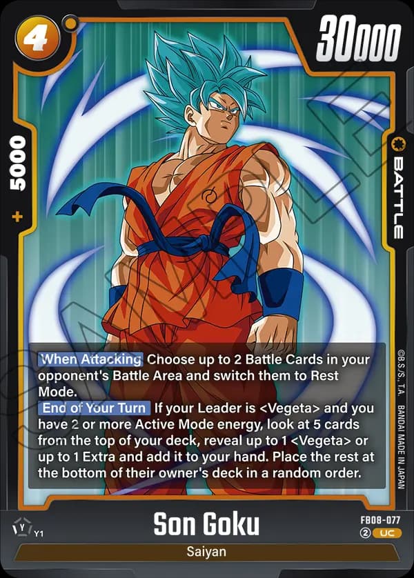 Son Goku — UC, FB08