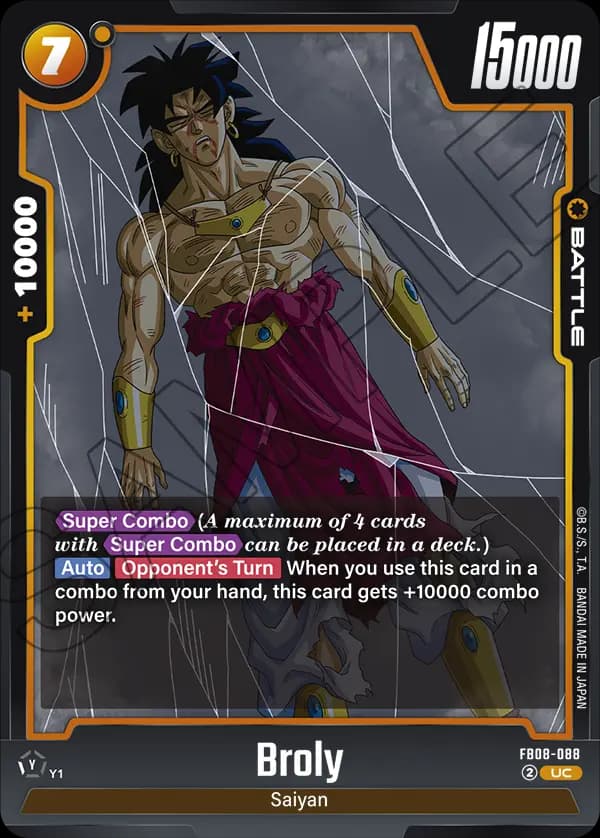 Broly — UC, FB08