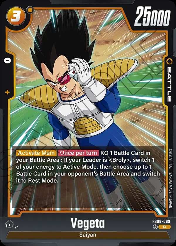Vegeta — R, FB08