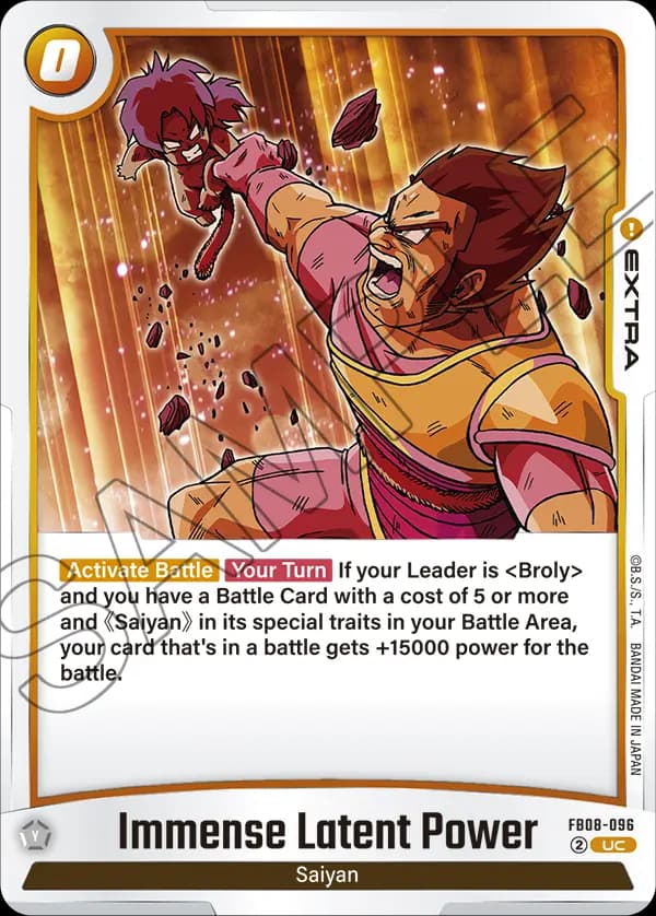 Immense Latent Power — UC, FB08