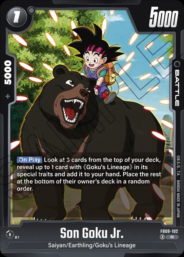 Son Goku Jr. — R, FB08