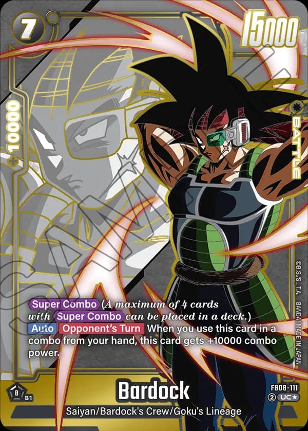 Bardock — UC*, FB08