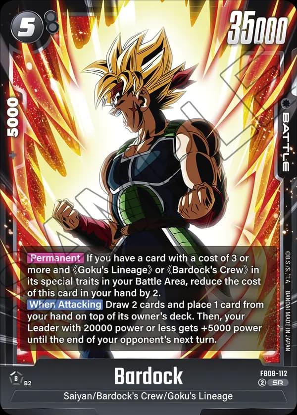 Bardock — SR, FB08