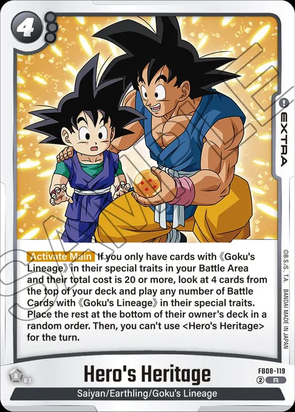 Hero'S Heritage — R, FB08