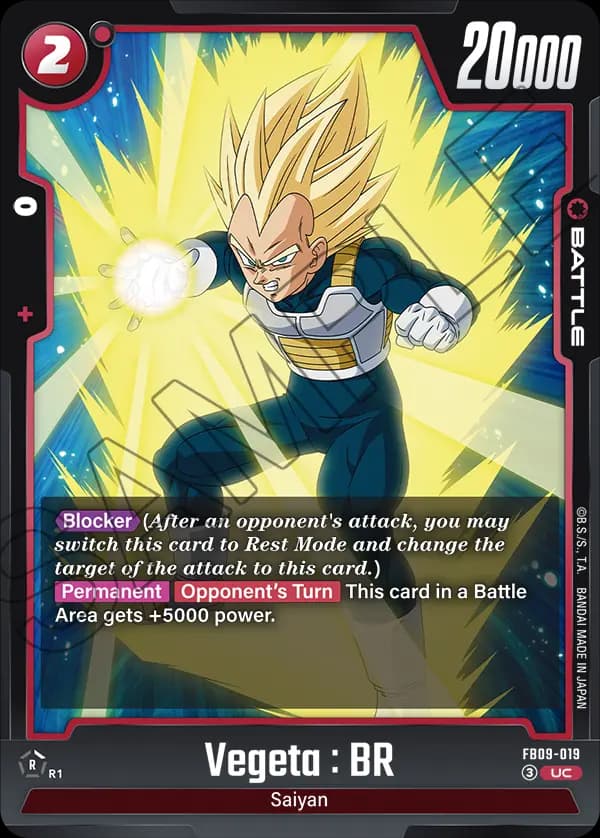 Vegeta : Br — UC, FB09