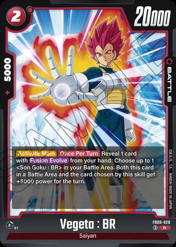 Vegeta : Br — R, FB09