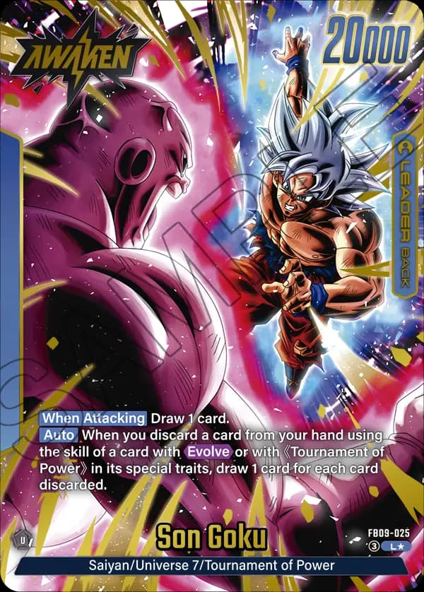 Son Goku — L*, FB09 — Back