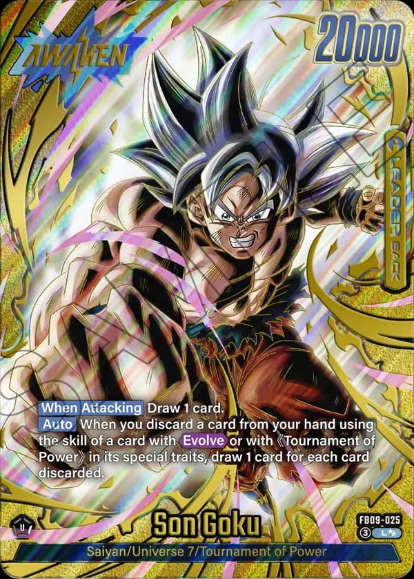 Son Goku — L**, FB09 — Back