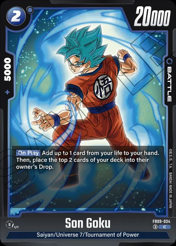 Son Goku — C, FB09