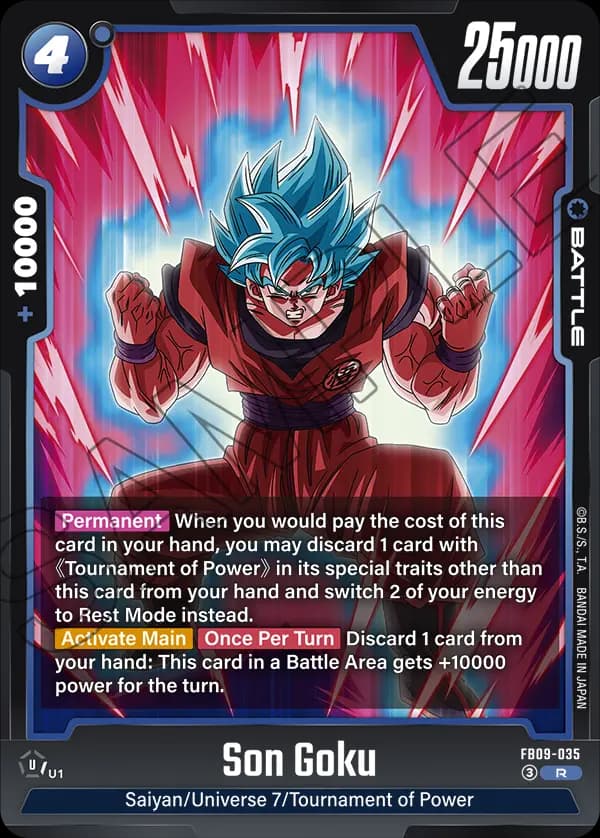 Son Goku — R, FB09