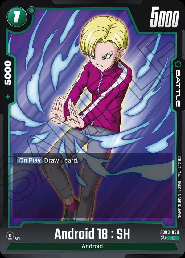 Android 18 : Sh — C, FB09
