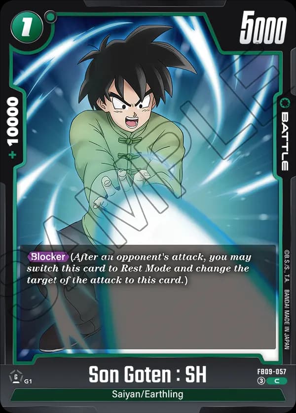 Son Goten : Sh — C, FB09