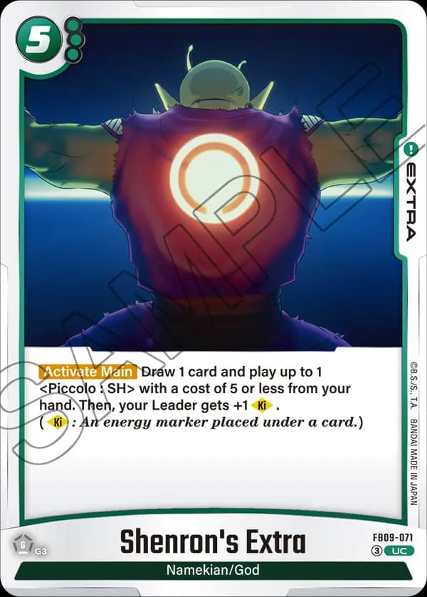 Shenron'S Extra — UC, FB09