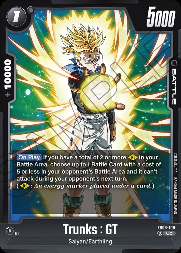 Trunks : Gt — UC, FB09