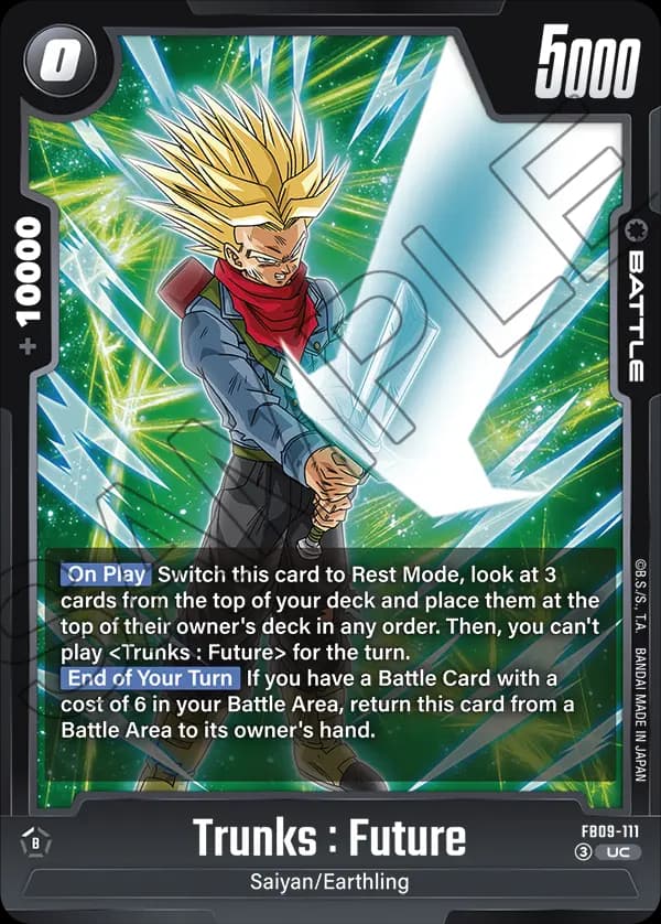Trunks : Future — UC, FB09