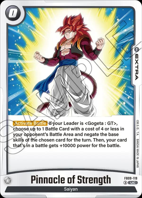 Pinnacle Of Strength — UC, FB09