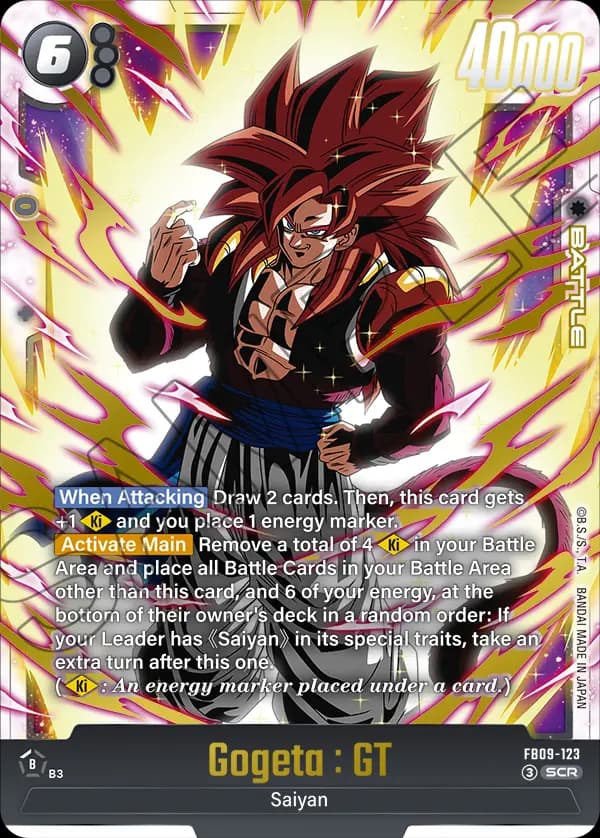 Gogeta : Gt — SCR, FB09