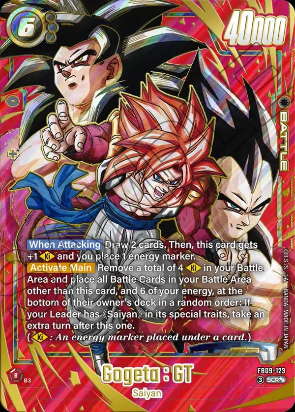 Gogeta : Gt — SCR**, FB09