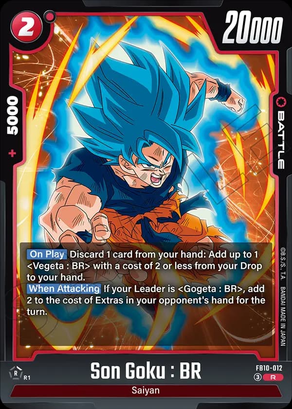 Son Goku : Br — R, FB10