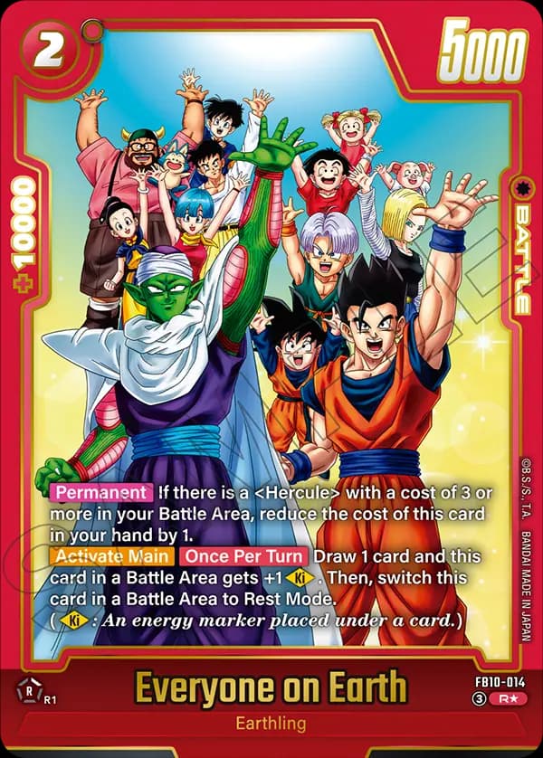 Everyone On Earth — R*, FB10