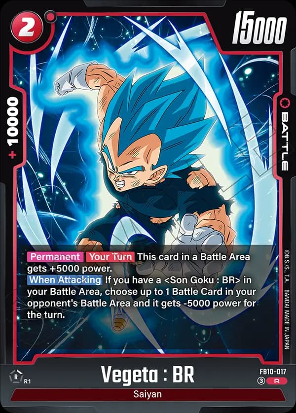 Vegeta : Br — R, FB10