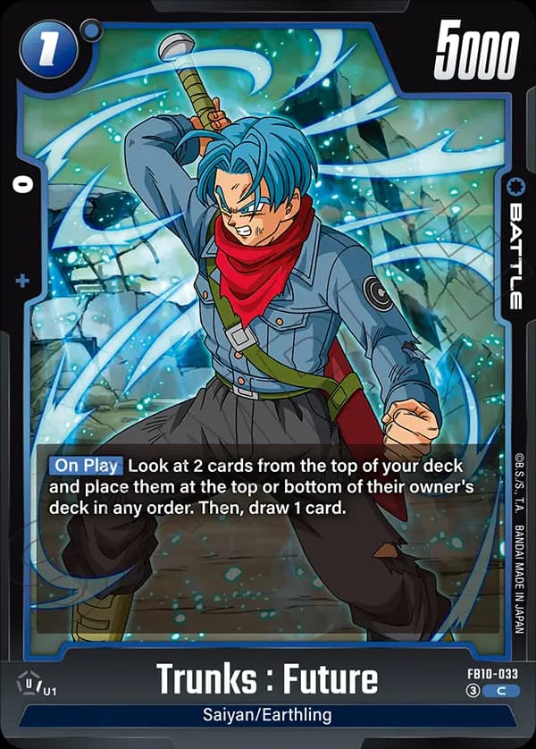 Trunks : Future — C, FB10