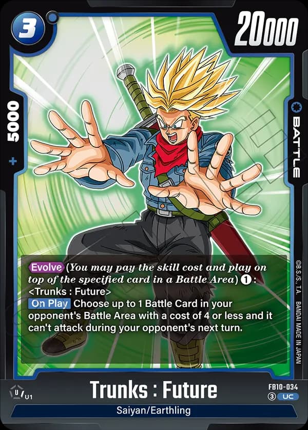 Trunks : Future — UC, FB10