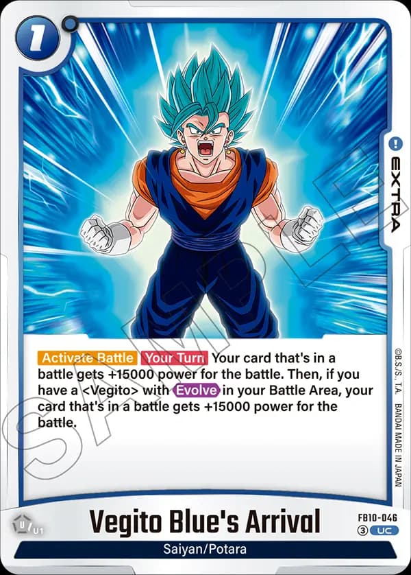 Vegito Blue'S Arrival — UC, FB10