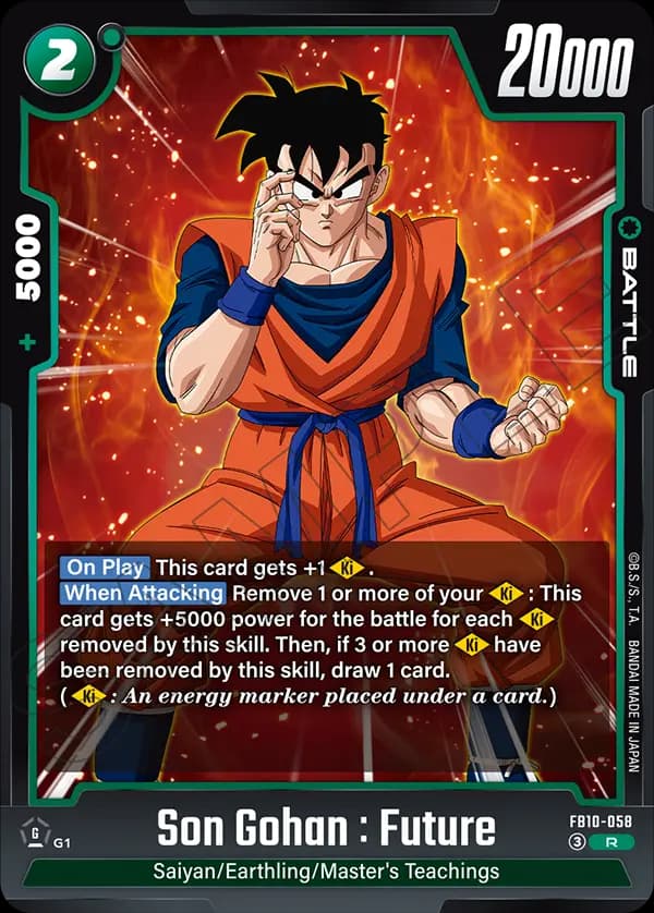 Son Gohan : Future — R, FB10