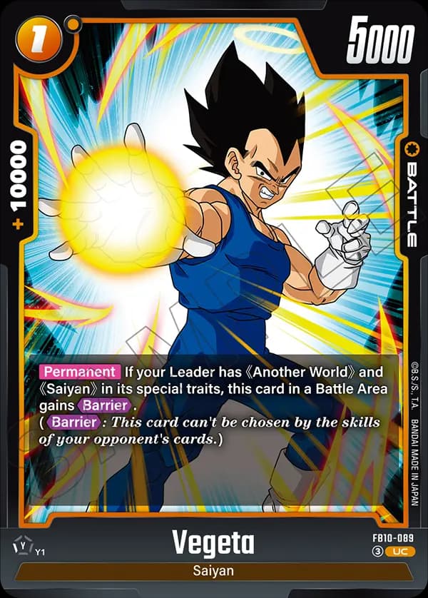 Vegeta — UC, FB10
