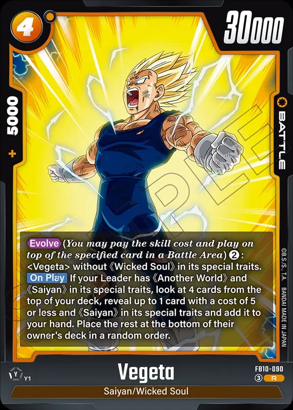 Vegeta — R, FB10