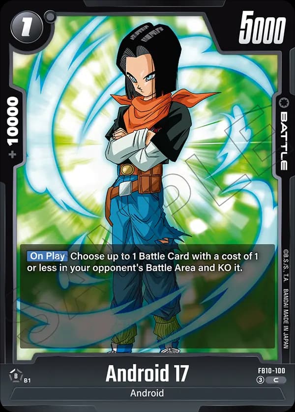 Android 17 — C, FB10