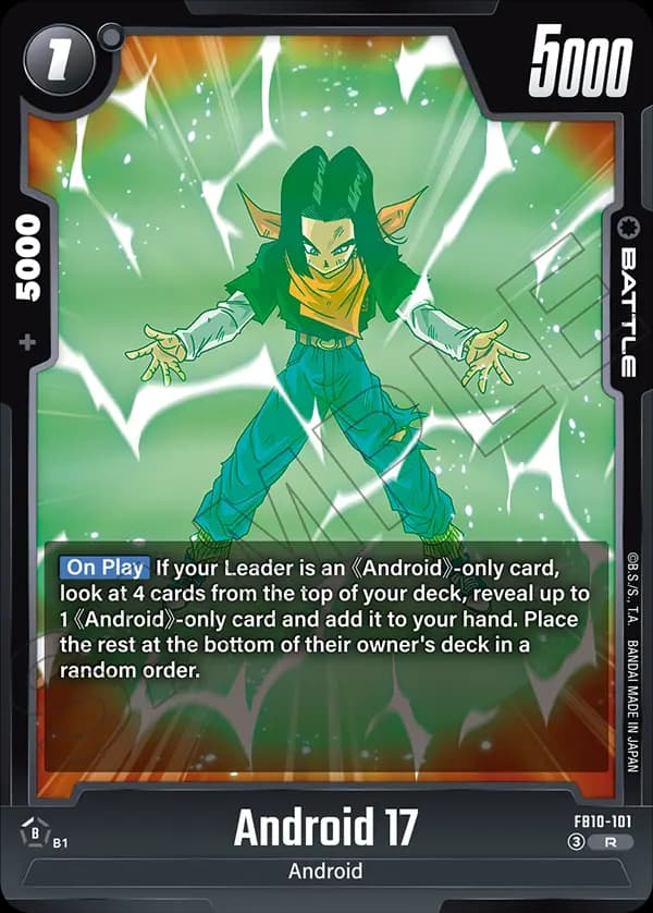 Android 17 — R, FB10