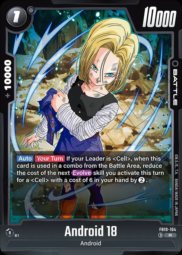 Android 18 — R, FB10