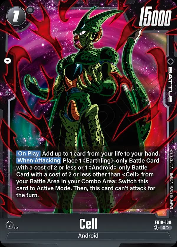 Cell — SR, FB10