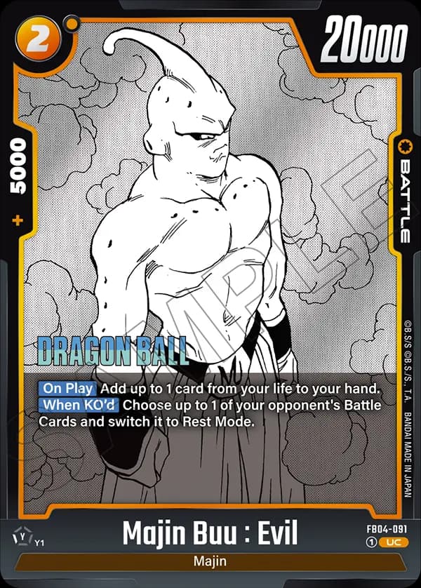 Majin Buu : Evil — UC****, SB01