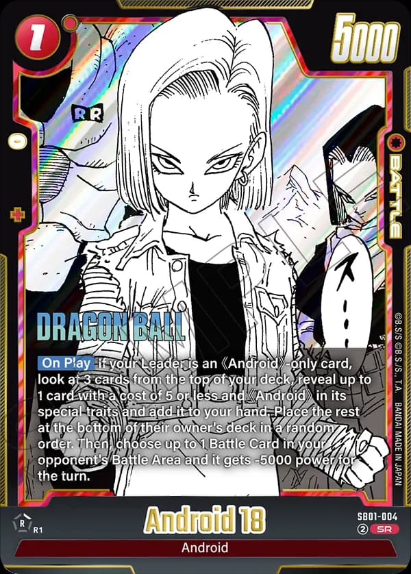 Android 18 — SR, SB01