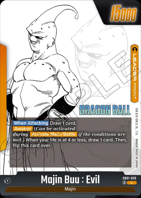 Majin Buu : Evil — L, SB01