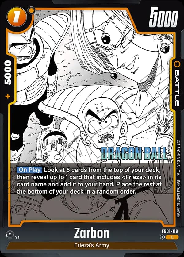 Zarbon — C**, SB02