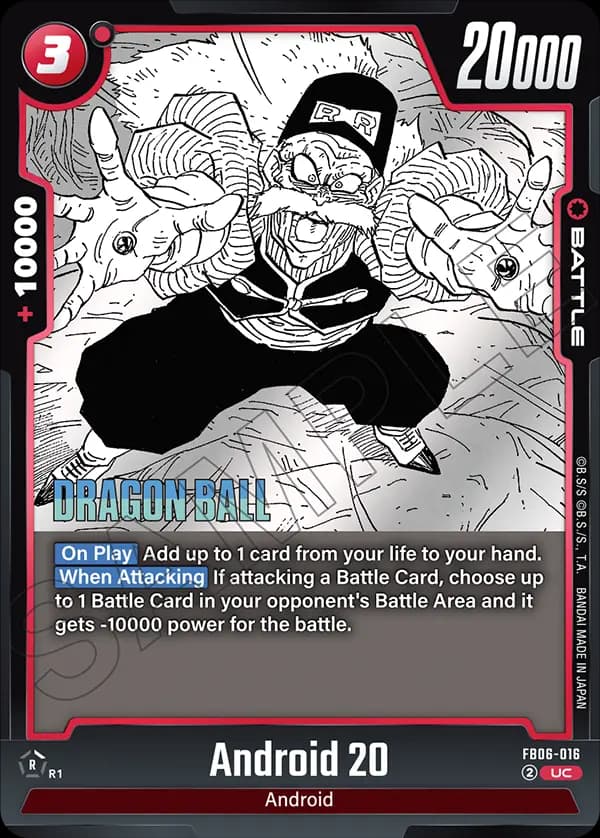 Android 20 — UC**, SB02