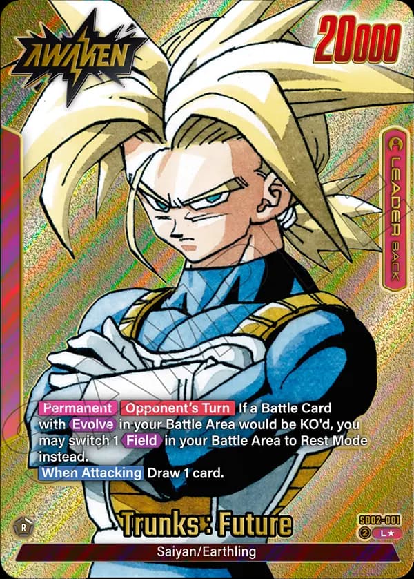 Trunks : Future — L*, SB02 — Back