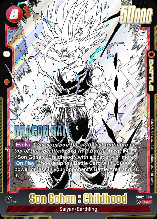 Son Gohan : Childhood — SR, SB02