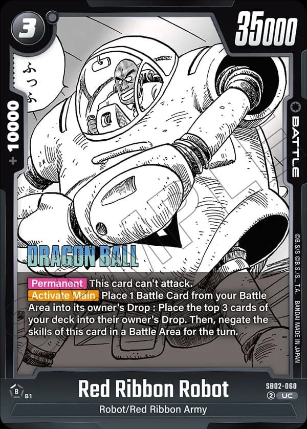 Red Ribbon Robot — UC, SB02