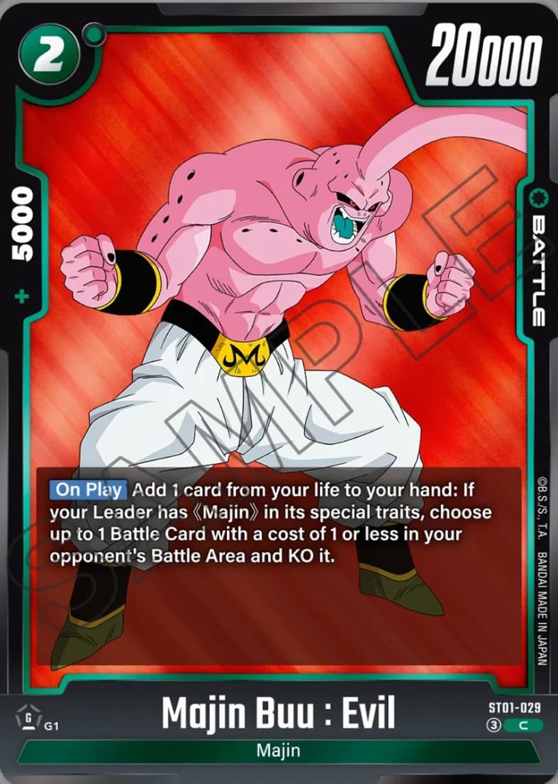 Majin Buu : Evil — C, ST01