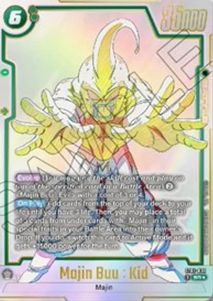 Majin Buu : Kid — SR*, ST01